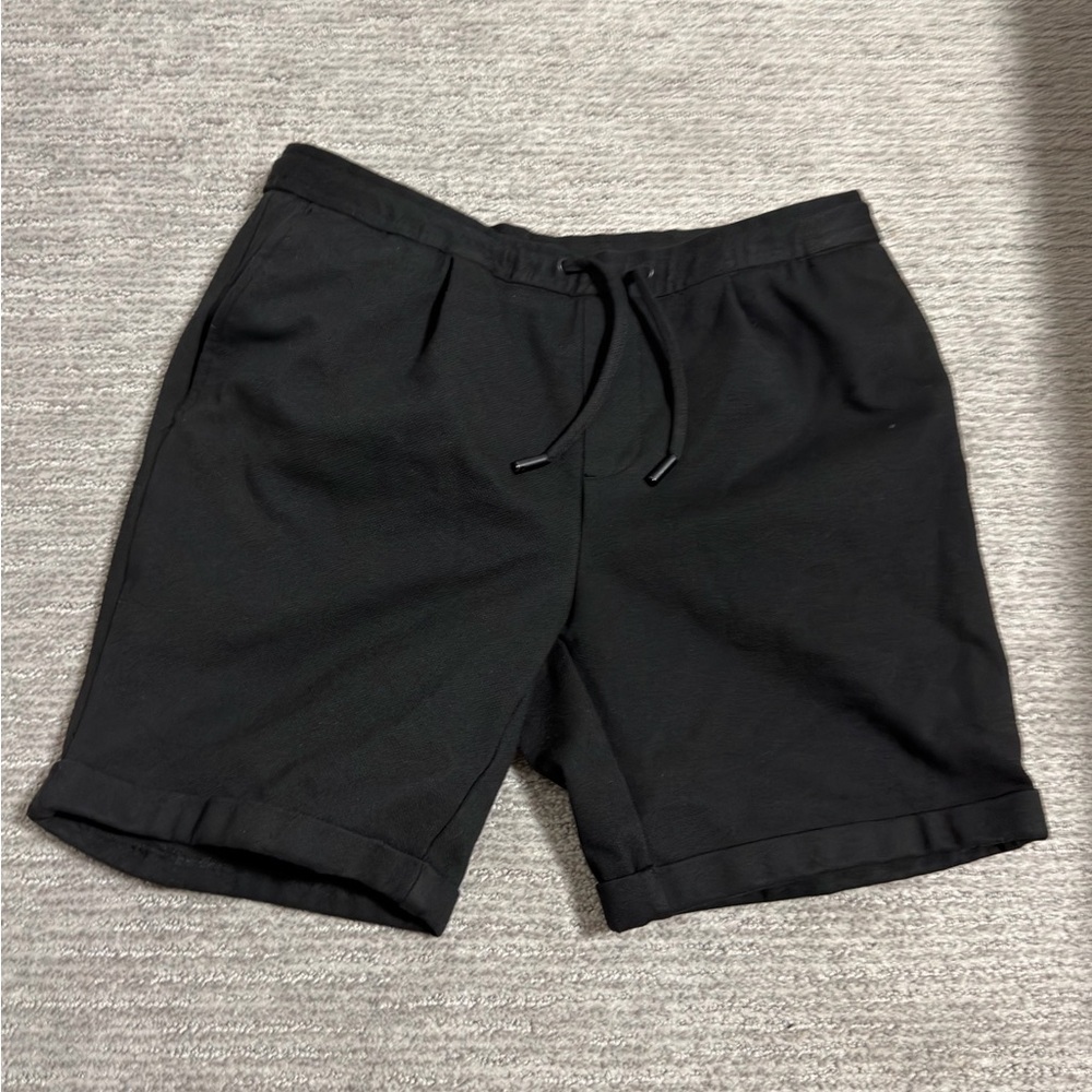 ZARA Men's Black Casual Shorts | Size Large